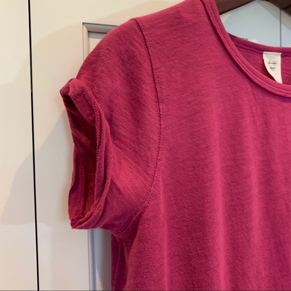 Free People Magenta T-Shirt - Picture 5 of 9